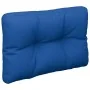 Cojín para sofá de palets de tela azul 60x40x12 cm de , Cojines para sillas y sofás - Ref: Foro24-360567, Precio: 18,08 €, De...
