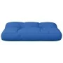 Cojín para sofá de palets de tela azul 60x40x12 cm de , Cojines para sillas y sofás - Ref: Foro24-360567, Precio: 18,08 €, De...