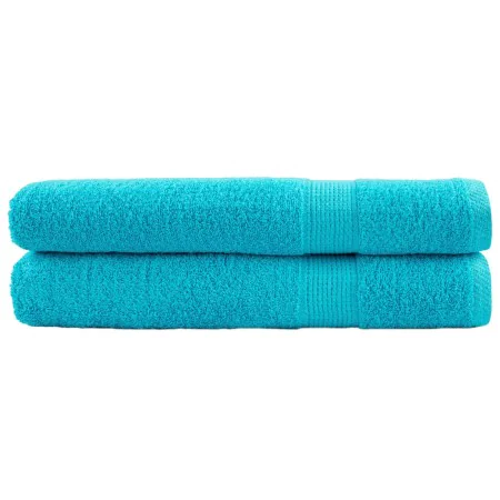 Toallas premium SOLUND 2 unidades turquesa 100x200 cm 600 gsm de , Toallas - Ref: Foro24-137461, Precio: 55,60 €, Descuento: %