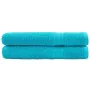 Toallas premium SOLUND 2 unidades turquesa 100x200 cm 600 gsm de , Toallas - Ref: Foro24-137461, Precio: 55,60 €, Descuento: %