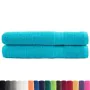 Toallas premium SOLUND 2 unidades turquesa 100x200 cm 600 gsm de , Toallas - Ref: Foro24-137461, Precio: 55,60 €, Descuento: %