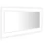Espejo de baño LED acrílico blanco 100x8,5x37 cm de vidaXL, Tocadores de baño - Ref: Foro24-804940, Precio: 62,28 €, Descuent...