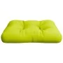 Cojín para sofá de palets de tela verde claro 50x50x12 cm de , Cojines para sillas y sofás - Ref: Foro24-360436, Precio: 21,5...