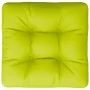 Cojín para sofá de palets de tela verde claro 50x50x12 cm de , Cojines para sillas y sofás - Ref: Foro24-360436, Precio: 21,5...