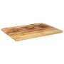 Tablero de mesa rectangular madera mango rugosa 90x70x3,8 cm de , Tableros para mesas - Ref: Foro24-371411, Precio: 84,54 €, ...