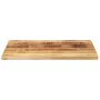 Tablero de mesa rectangular madera mango rugosa 90x70x3,8 cm de , Tableros para mesas - Ref: Foro24-371411, Precio: 84,54 €, ...