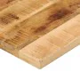 Tablero de mesa rectangular madera mango rugosa 90x70x3,8 cm de , Tableros para mesas - Ref: Foro24-371411, Precio: 84,54 €, ...