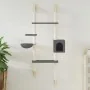 Árbol rascador para gatos de pared gris oscuro 180 cm de , Mobiliario para gatos - Ref: Foro24-172403, Precio: 73,02 €, Descu...