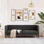 3-seater Chesterfield sofa artificial leather black by , Sofas - Ref: Foro24-372666, Price: 299,26 €, Discount: %