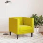 Sillón Chesterfield de terciopelo amarillo de , Sofás - Ref: Foro24-372679, Precio: 156,92 €, Descuento: %