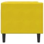 Sillón Chesterfield de terciopelo amarillo de , Sofás - Ref: Foro24-372679, Precio: 156,92 €, Descuento: %