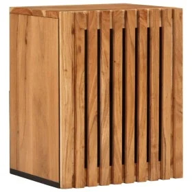 Armario de baño de pared madera maciza de acacia 38x34x48 cm de , Muebles de baño - Ref: Foro24-377535, Precio: 62,56 €, Desc...