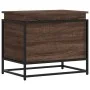 Caja de almacenaje con tapa madera marrón roble 60x40x51,5 cm de , Cestas para almacenaje - Ref: Foro24-848798, Precio: 54,68...