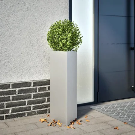 Jardinera triangular acero galvanizado 30x26x75 cm de , Maceteros y jardineras - Ref: Foro24-851153, Precio: 58,18 €, Descuen...