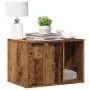 Mueble arenero para gatos madera envejecida 60x40x40 cm de , Mobiliario para gatos - Ref: Foro24-857731, Precio: 55,36 €, Des...