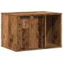 Mueble arenero para gatos madera envejecida 60x40x40 cm de , Mobiliario para gatos - Ref: Foro24-857731, Precio: 55,36 €, Des...