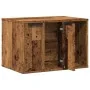 Mueble arenero para gatos madera envejecida 60x40x40 cm de , Mobiliario para gatos - Ref: Foro24-857731, Precio: 55,36 €, Des...