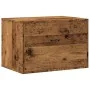 Mueble arenero para gatos madera envejecida 60x40x40 cm de , Mobiliario para gatos - Ref: Foro24-857731, Precio: 55,36 €, Des...