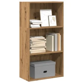 Estantería de madera de ingeniería roble artisian 60x30x114 cm by , Bookcases and shelves - Ref: Foro24-857907, Price: 72,29 ...