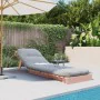 Futón sofá cama con colchón madera maciza Douglas 60x206x11 cm de , Futones - Ref: Foro24-846749, Precio: 158,00 €, Descuento: %