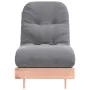Futón sofá cama con colchón madera maciza Douglas 60x206x11 cm de , Futones - Ref: Foro24-846749, Precio: 158,00 €, Descuento: %