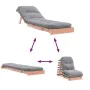 Futón sofá cama con colchón madera maciza Douglas 60x206x11 cm de , Futones - Ref: Foro24-846749, Precio: 158,00 €, Descuento: %