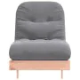 Futón sofá cama con colchón madera maciza Douglas 70x206x11 cm de , Futones - Ref: Foro24-846754, Precio: 169,75 €, Descuento: %