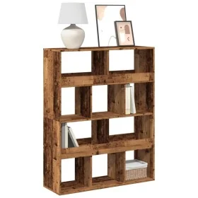 Estantería de madera de ingeniería envejecida 100x33x125,5 cm de , Librerías y estanterías - Ref: Foro24-3309364, Precio: 95,...
