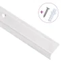 Perfiles de peldaños forma de L 10 uds aluminio plata 67 cm de , Escaleras - Ref: Foro24-146782, Precio: 27,77 €, Descuento: %