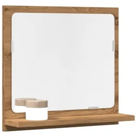Espejo mueble baño madera ingeniería roble artisan 40x11x37 cm de , Tocadores de baño - Ref: Foro24-856188, Precio: 31,00 €, ...