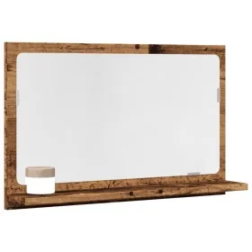 Espejo mueble de baño madera ingeniería envejecida 60x11x37 cm de , Tocadores de baño - Ref: Foro24-856197, Precio: 33,73 €, ...