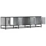 Mueble TV madera ingeniería y metal gris Sonoma 150x35x41 cm de , Muebles TV - Ref: Foro24-848862, Precio: 102,15 €, Descuent...