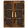 Aparador alto madera contrachapada roble ahumado 69,5x34x180 cm by , Sideboards - Ref: Foro24-3198270, Price: 165,96 €, Disco...