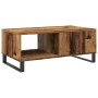 Mesa de centro madera de ingeniería envejecida 90x50x36,5 cm de , Mesas de centro - Ref: Foro24-857338, Precio: 83,60 €, Desc...