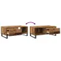 Mesa de centro madera de ingeniería envejecida 90x50x36,5 cm de , Mesas de centro - Ref: Foro24-857338, Precio: 83,60 €, Desc...