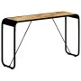 Mesa consola de madera maciza de mango sin tratar 140x35x76 cm de , Mesas auxiliares - Ref: Foro24-247869, Precio: 148,54 €, ...