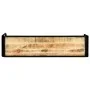 Mesa consola de madera maciza de mango sin tratar 140x35x76 cm de , Mesas auxiliares - Ref: Foro24-247869, Precio: 148,54 €, ...
