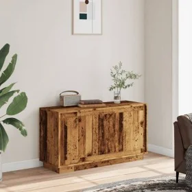 Aparador de madera de ingeniería envejecida 102x35x55 cm by , Sideboards - Ref: Foro24-857139, Price: 89,25 €, Discount: %