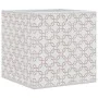 Cajas almacenaje plegables 10 uds no tejida crema 32x32x32 cm de , Cestas para almacenaje - Ref: Foro24-4018982, Precio: 42,8...