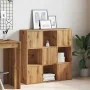Estantería de madera de ingeniería roble artisan 90x28x90 cm de , Librerías y estanterías - Ref: Foro24-856059, Precio: 105,1...