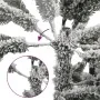 Árbol de Navidad artificial con 300 LED y nieve flocada 180 cm de , Arboles de navidad - Ref: Foro24-3315770, Precio: 101,70 ...
