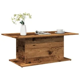 Mesa de centro madera ingeniería envejecida 102x55,5x40 cm de , Mesas de centro - Ref: Foro24-856806, Precio: 61,81 €, Descue...