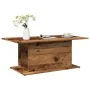 Mesa de centro madera ingeniería envejecida 102x55,5x40 cm de , Mesas de centro - Ref: Foro24-856806, Precio: 61,81 €, Descue...