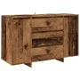 Aparador madera de ingeniería madera envejecida 120x41x75 cm de , Aparadores - Ref: Foro24-856794, Precio: 166,01 €, Descuent...
