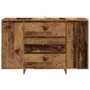 Aparador madera de ingeniería madera envejecida 120x41x75 cm de , Aparadores - Ref: Foro24-856794, Precio: 166,01 €, Descuent...