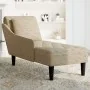 Tumbona almohada reposabrazo derecho cuero sintético gris claro de , Divanes - Ref: Foro24-4009857, Precio: 137,96 €, Descuen...