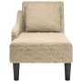 Tumbona almohada reposabrazo derecho cuero sintético gris claro de , Divanes - Ref: Foro24-4009857, Precio: 137,96 €, Descuen...