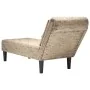 Tumbona almohada reposabrazo derecho cuero sintético gris claro de , Divanes - Ref: Foro24-4009857, Precio: 137,96 €, Descuen...