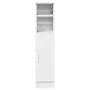 Mueble de baño con portarrollos blanco 20,5x22x90 cm de , Muebles de baño - Ref: Foro24-858497, Precio: 36,72 €, Descuento: %
