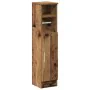 Mueble de baño con portarrollos madera envejecida 20,5x22x90 cm de , Muebles de baño - Ref: Foro24-858504, Precio: 35,31 €, D...